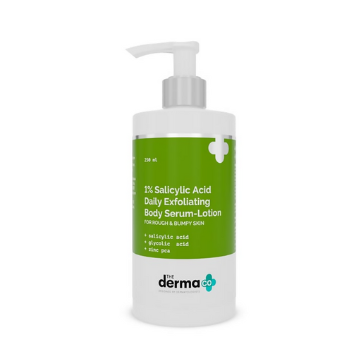 The Derma Co 1% Salicylic Acid Daily Exfoliating Body Serum-Lotion