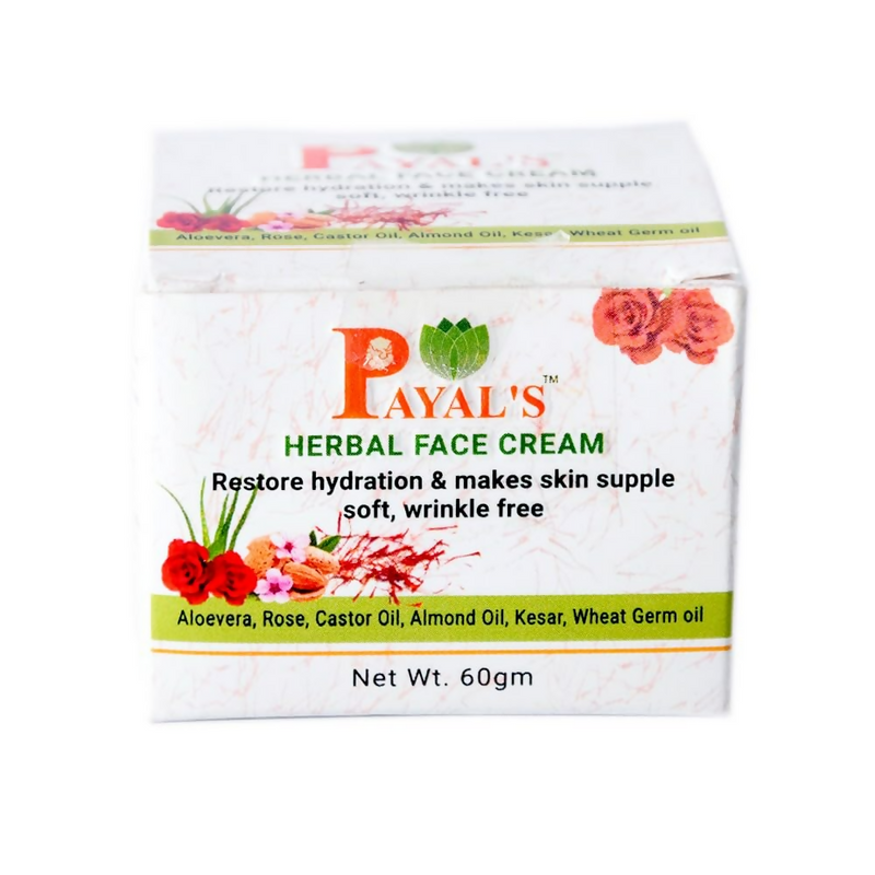Payal's Herbal Face Cream Hydrating and Wrinkle-Free Formula