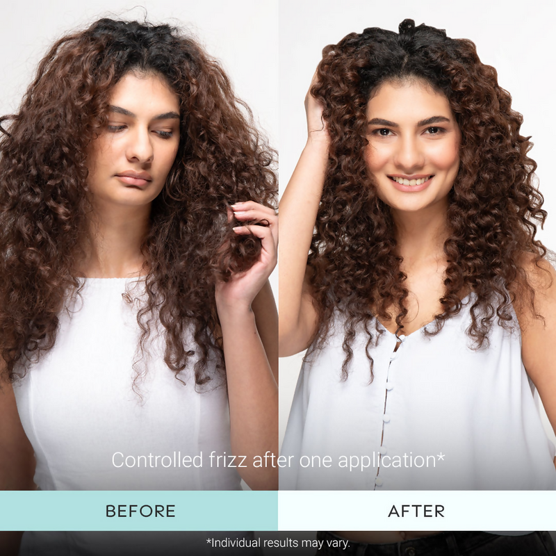 Arata Curly Hair Cream For Definition With Abyssinian Seed Oil