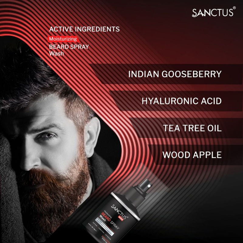 SANCTUS Beard Spray Wash & Conditioner