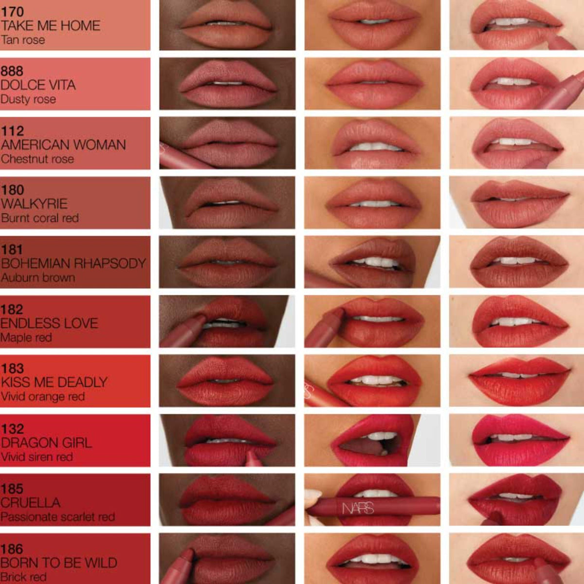 NARS Powermatte High Intensity Lip Pencil - Kiss Me Deadly