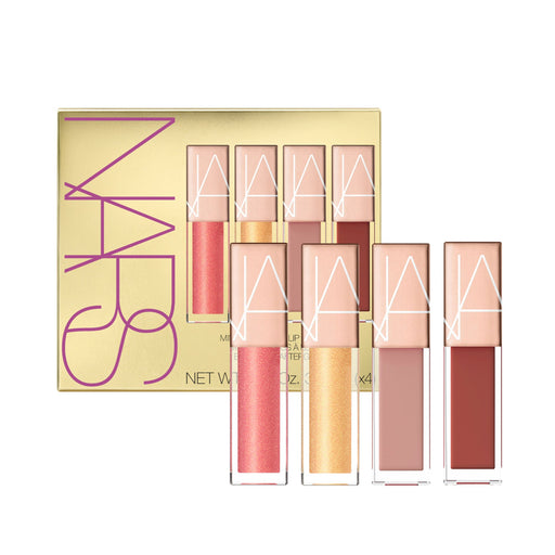 NARS Mini Afterglow Lip Shine Set - Orgasm A Lister Nympho Aragon