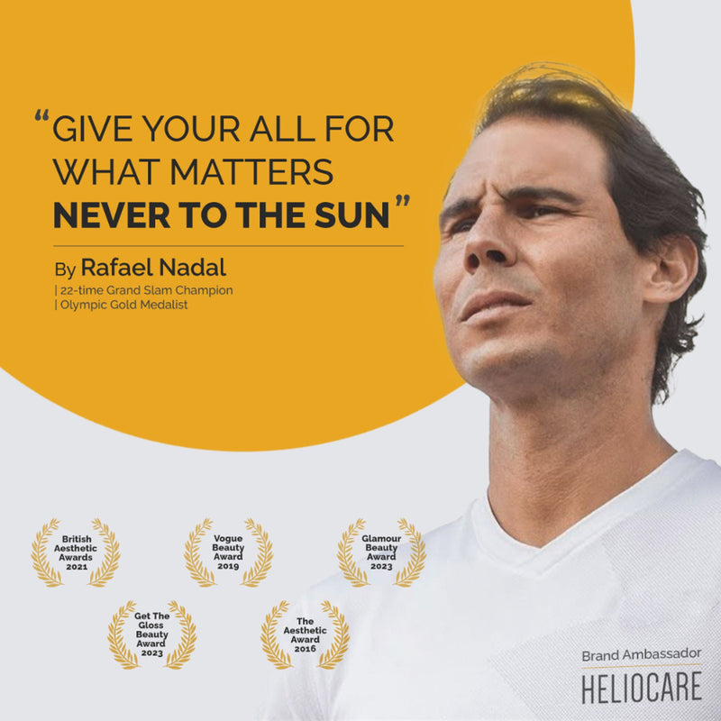 Heliocare Water Gel Hydrating Sunscreen SPF 50+ Pa++++, Water & Sweat Resistant, For Dry & Dull Skin