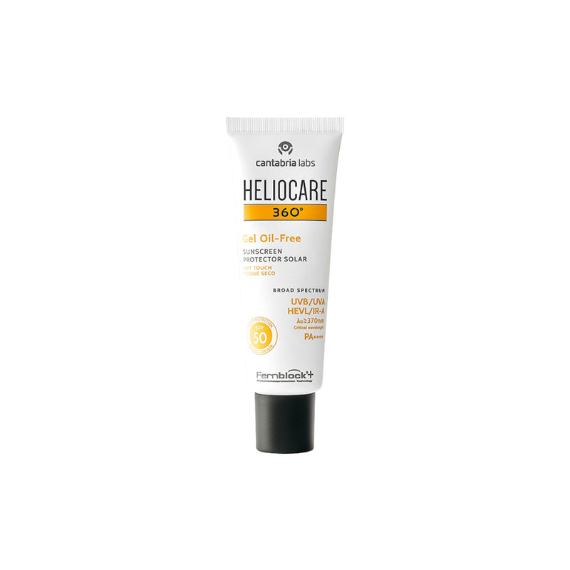 Heliocare 360 Gel Oil-Free Sunscreen SPF 50 Pa++++ Oily & Combination Skin, Anti-Acne, Matte Finish
