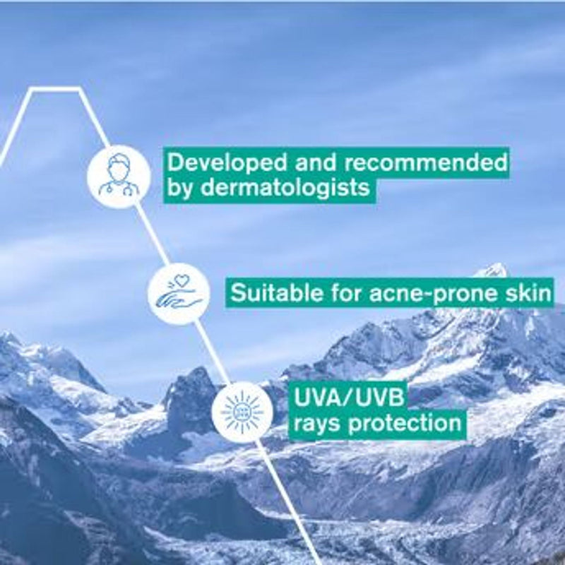 Uriage Hyseac Mattifying Fluid SPF50+ Light & Matt Texture Combination Oily Skin Dermat Recommended