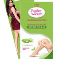 VI-JOHN Feather Touch Cucumber & Alevera Hair Removal Wax Strips for Dry Skin Praraben & Sulphate Free