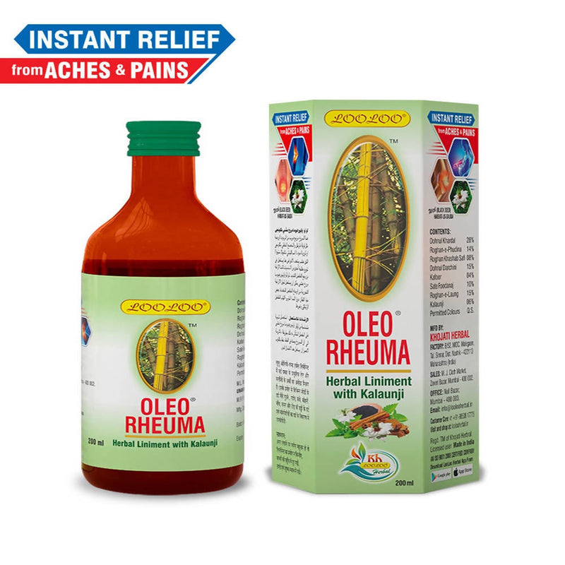 Looloo Oleo Rheuma Herbal Liniment with Kalonji