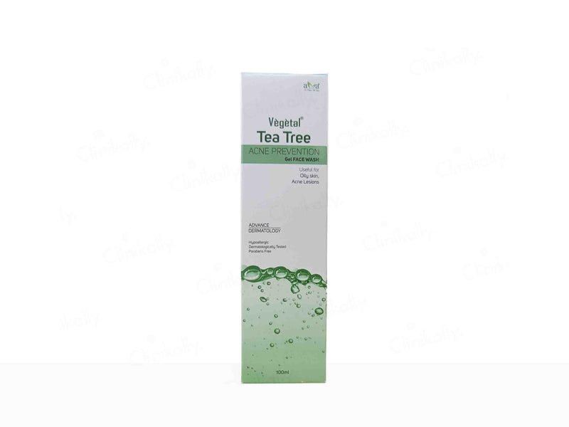 Vegetal Tea Tree Acne Prevention Gel Face Wash