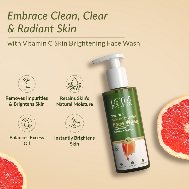 Lotus Botanicals Skin Brightening Face Wash