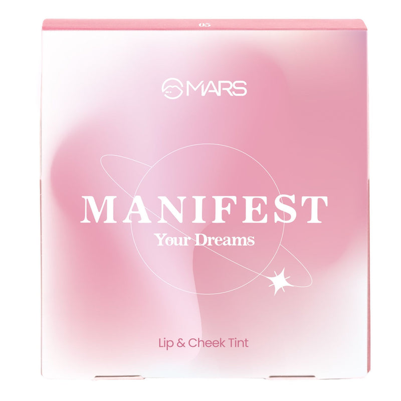 MARS Cosmetics Lip & Cheek Tint for Bold Pop Color - 05-Pastel Pink