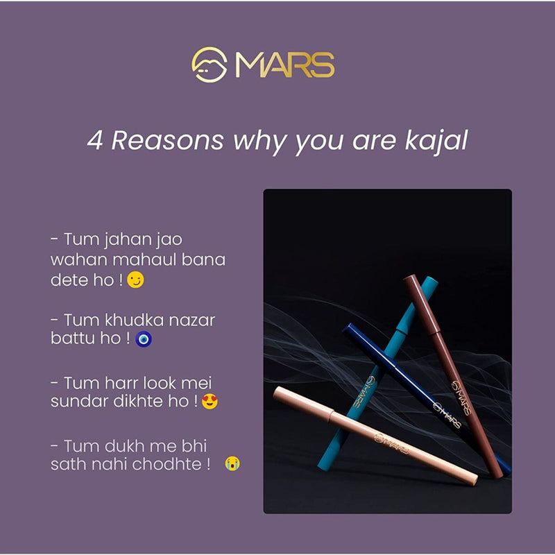 MARS Cosmetics Won't Smudge Won't Budge Kajal - Iceberg