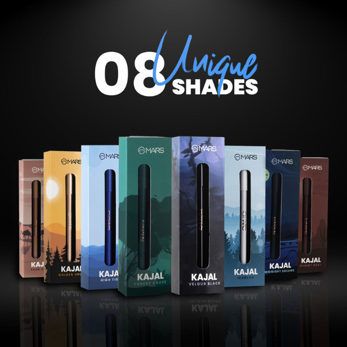MARS Cosmetics Won't Smudge Won't Budge Kajal - Desert Dust