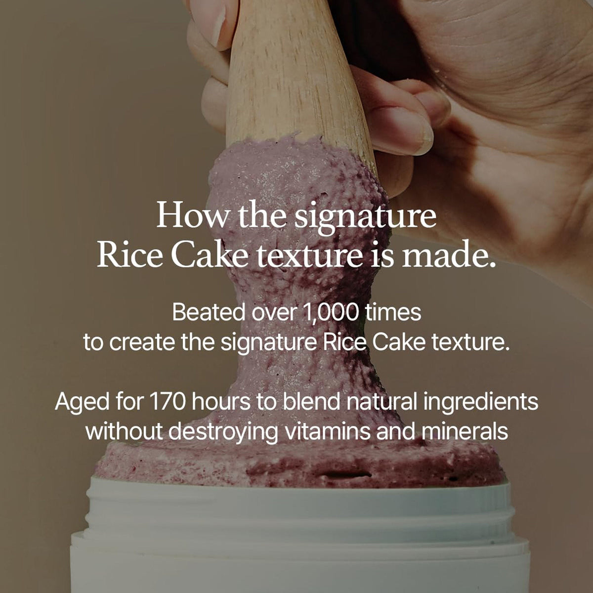 Arencia Fresh Rosehip Rice Mochi Cleanser - All-In-One Cleanser, Mask & Makeup Remover for Dull Skin