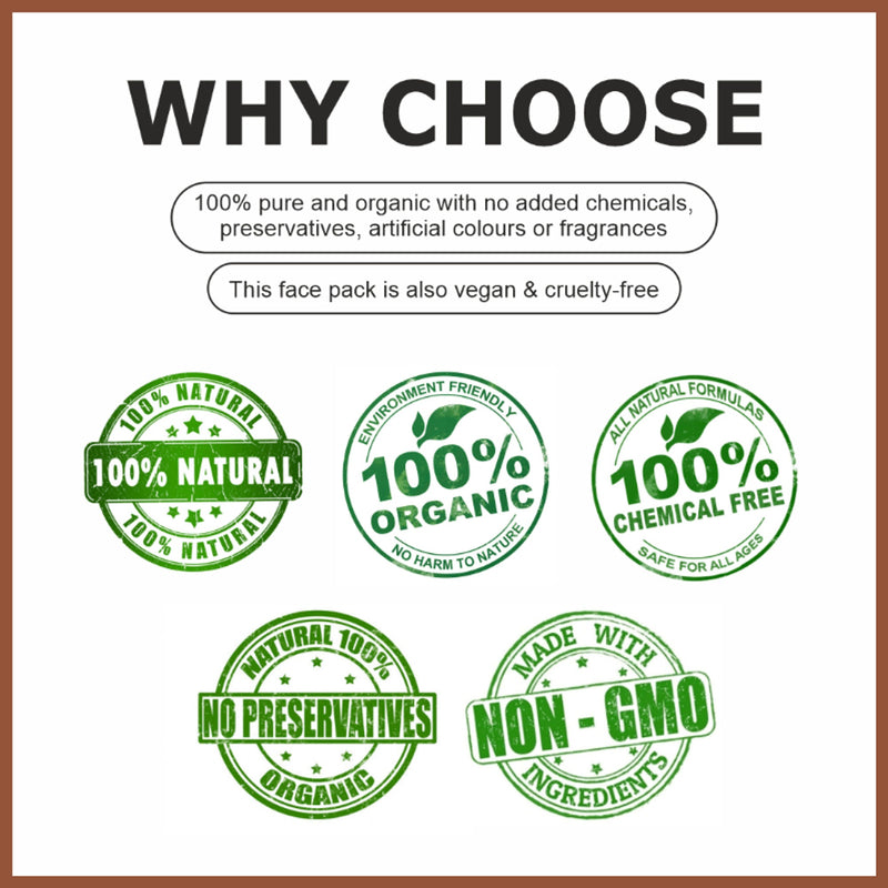 She Essentials Choclate Clay Mask For Exfoliation Skin & Brightening