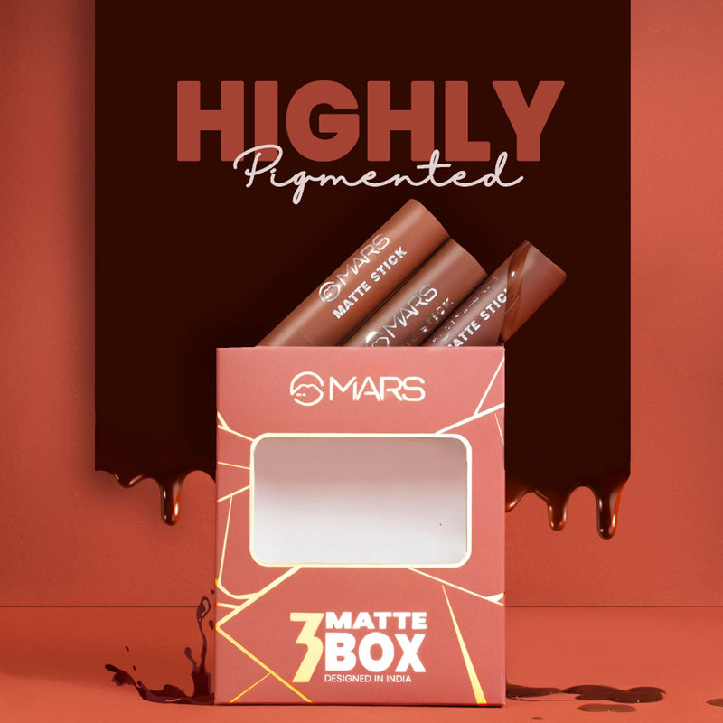 MARS Cosmetics Matte Lipsticks Box - All Rounder