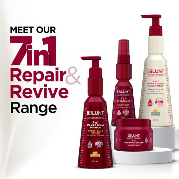 BBlunt 7 in 1 HAir Damage Repair Trio Combo - Limited Time Offer