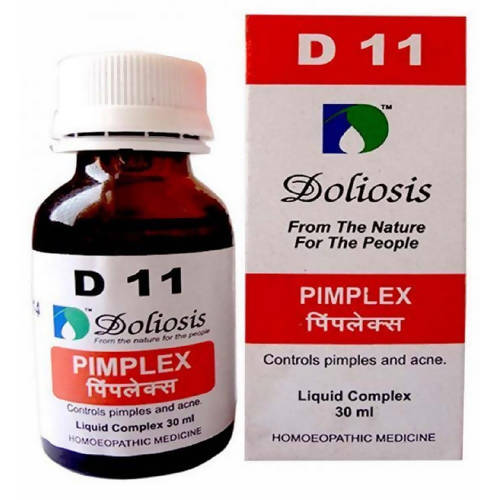 Doliosis Homeopathy D11 Pimplex Drops - Limited Time Offer