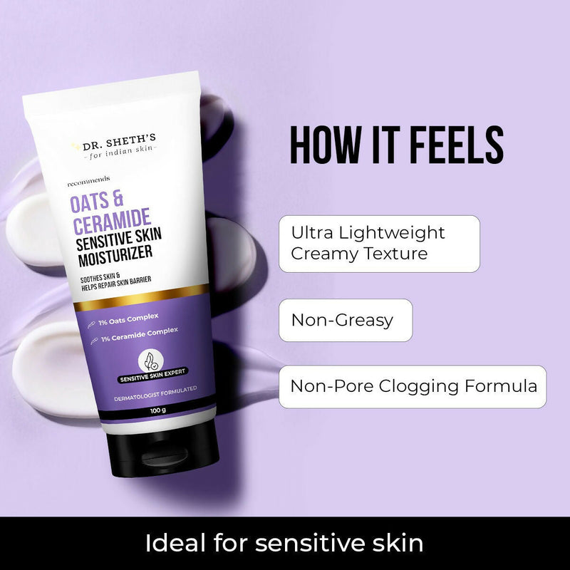 Dr. Sheth's Oats & Ceramide Sensitive Skin Moisturizer