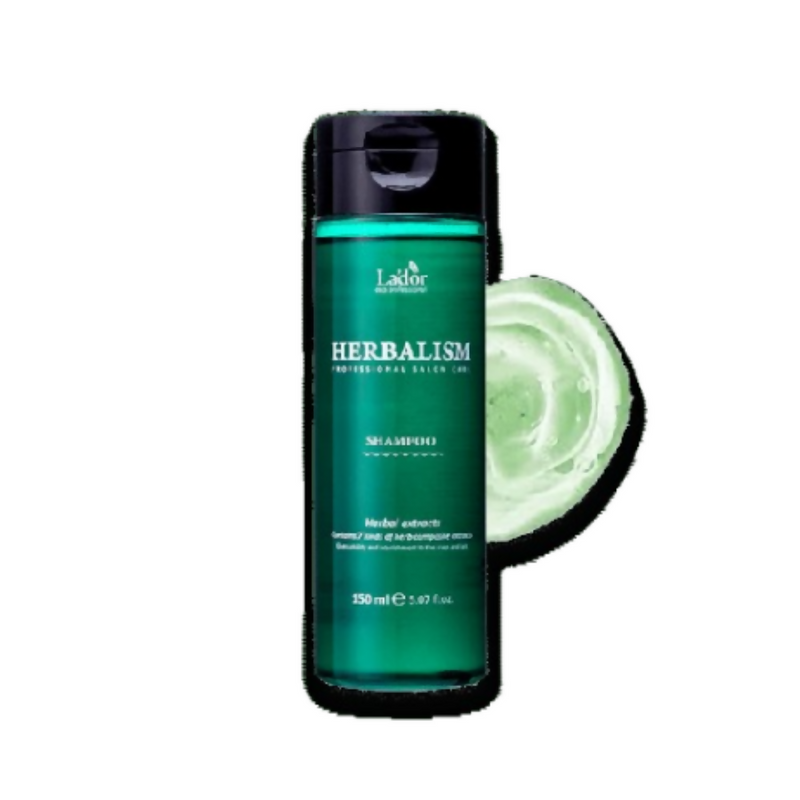 La'dor Herbalism Clarifying Shampoo - Hair Fall Control Korean Shampoo with 7 Herbs & 20 Amino Acids