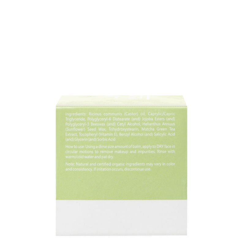 Earth Rhythm Matcha Green Tea Cleansing Balm
