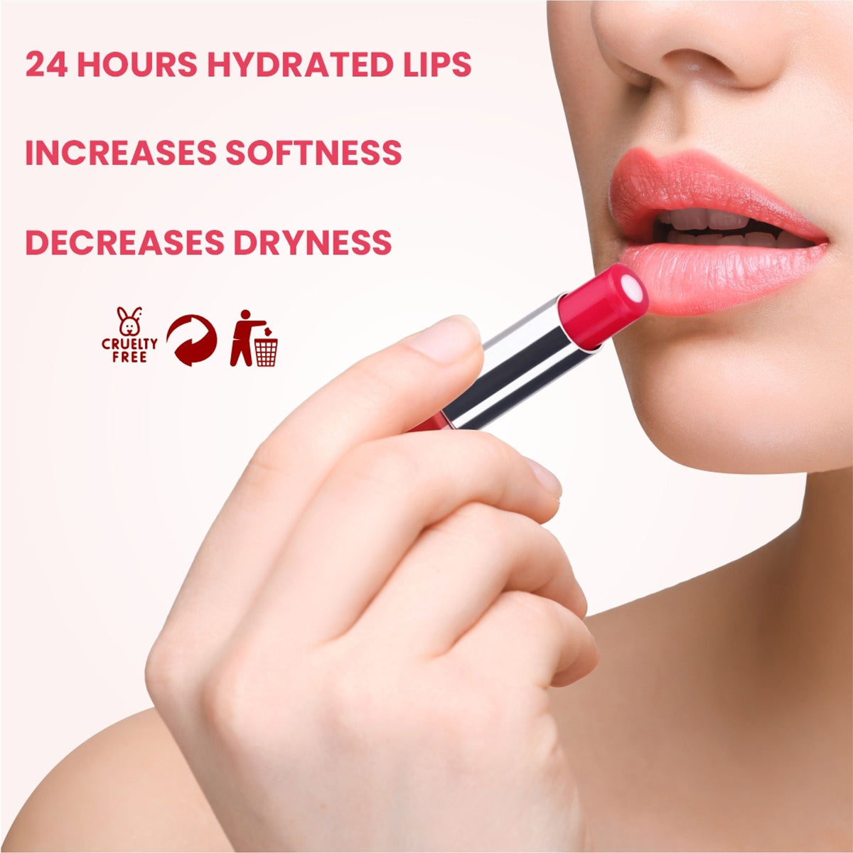 Matt Look Balm Queen Hydrating Lip Balms - Super Strawberry