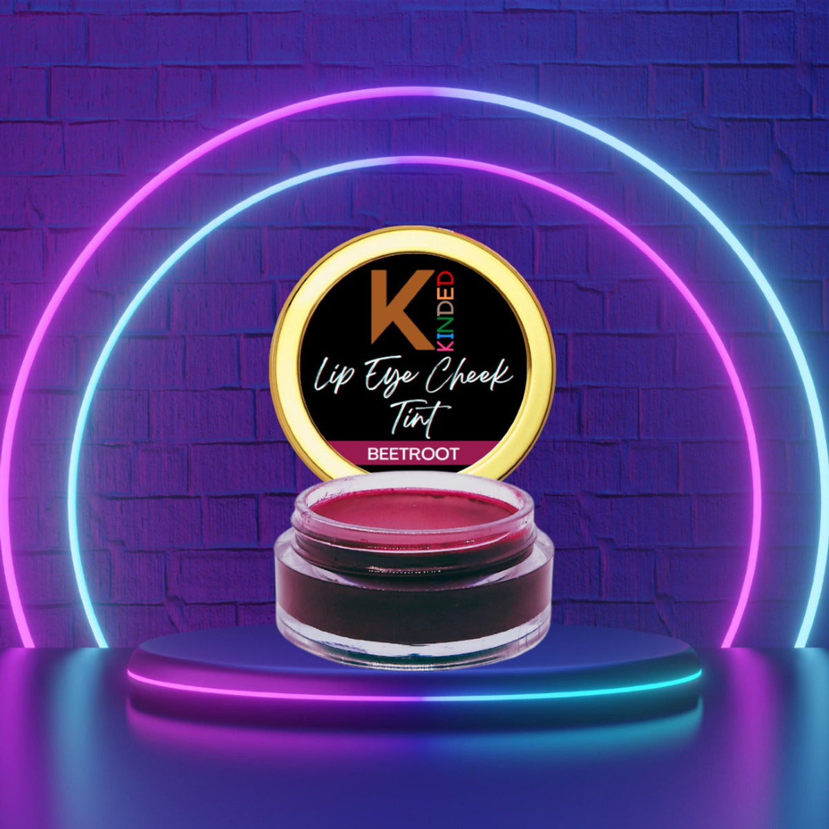 KINDED Lip, Eye and Cheek Tint - Beetroot