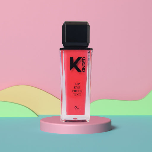 KINDED Lip, Eye & Cheek Tint with Vitamin-E Enriched - 01 Barbie Pink
