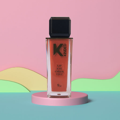 KINDED Lip, Eye & Cheek Tint with Vitamin-E Enriched - 05 Rust Crust