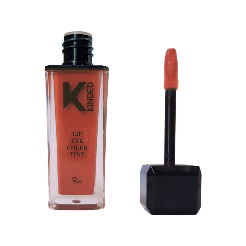 KINDED Lip, Eye & Cheek Tint with Vitamin-E Enriched - 05 Rust Crust