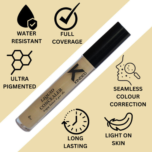 KINDED Liquid Concealer - Yellow Tone