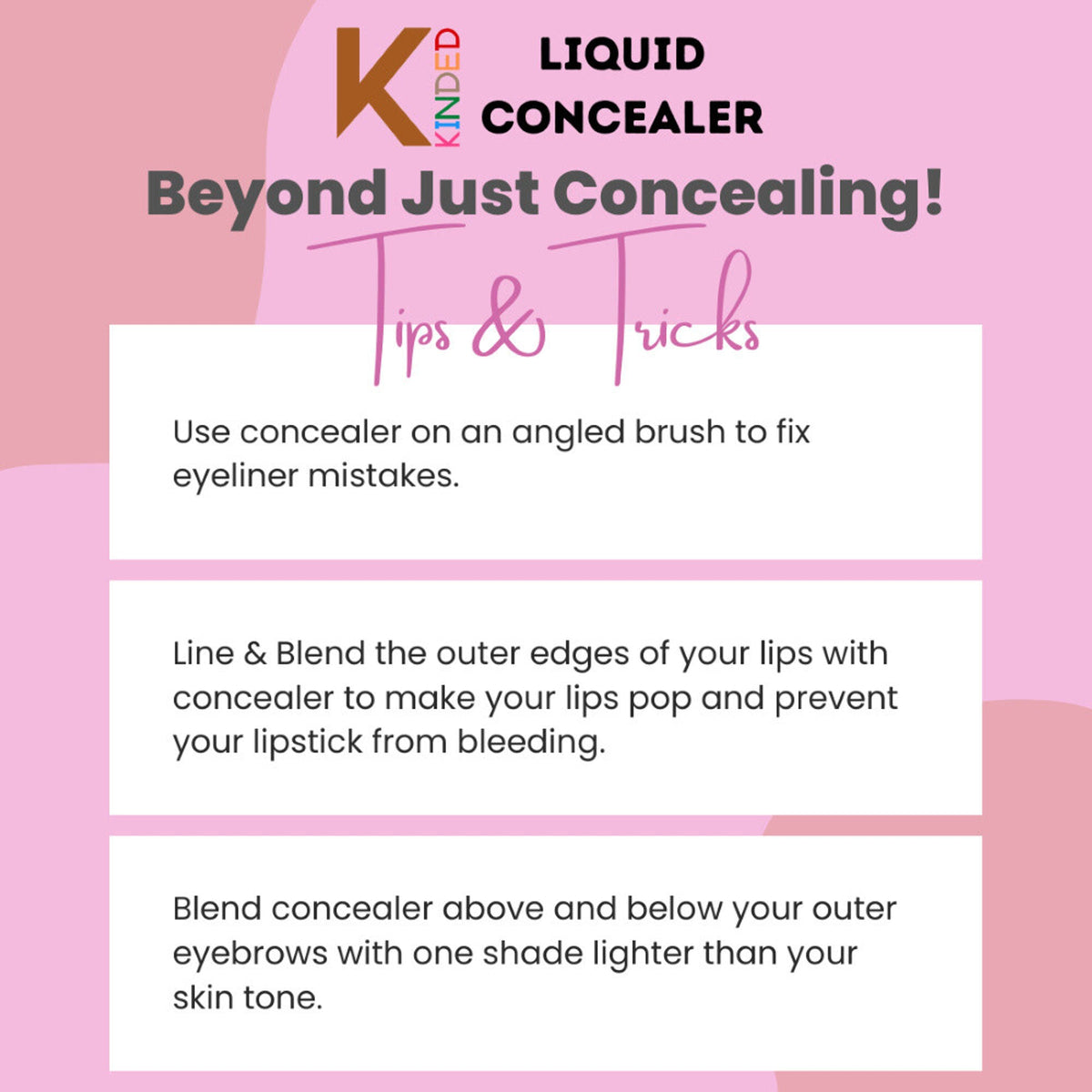KINDED Liquid Concealer - Cream Cushion