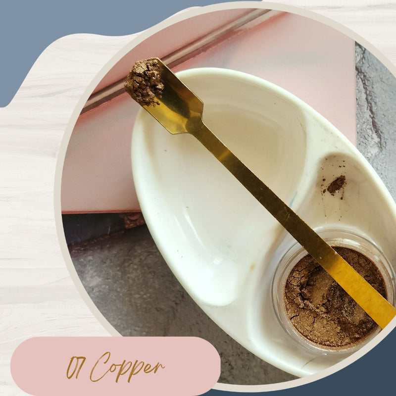 KINDED Loose Shimmer Makeup Foil Pigments Powder - Copper