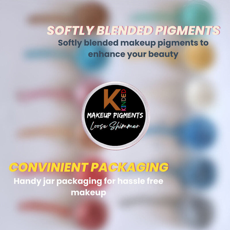 KINDED Loose Shimmer Makeup Foil Pigments Powder - Copper