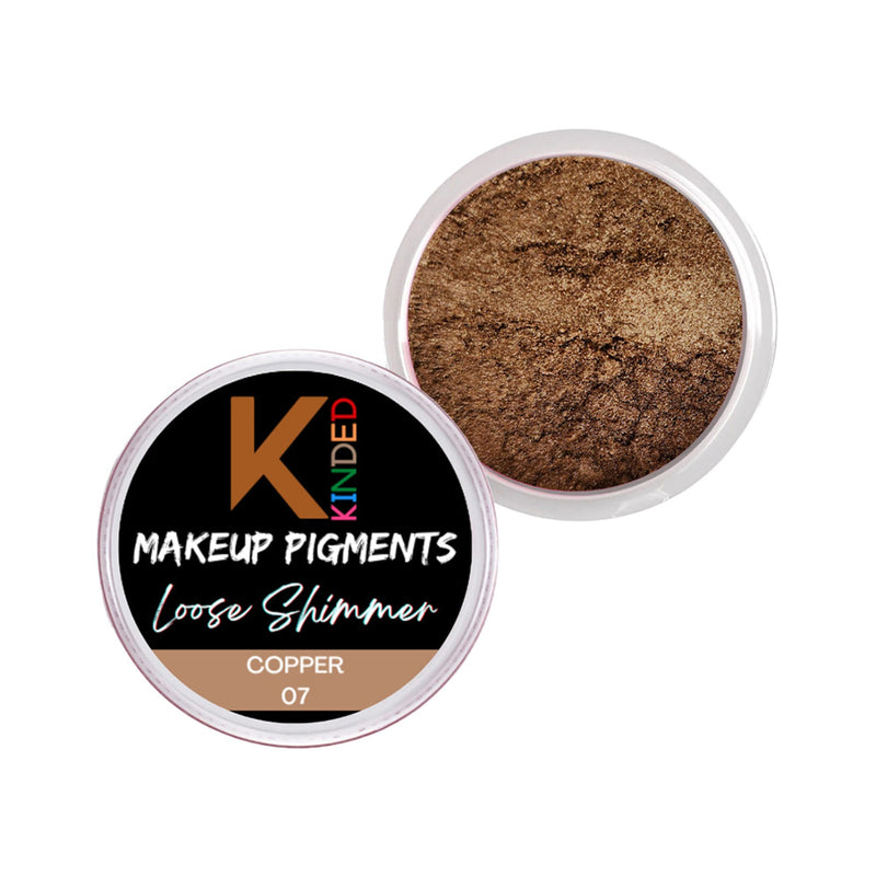 KINDED Loose Shimmer Makeup Foil Pigments Powder - Copper