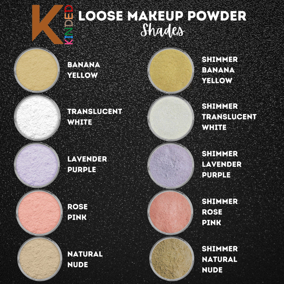 KINDED Setting Loose Powder - Banana Yellow