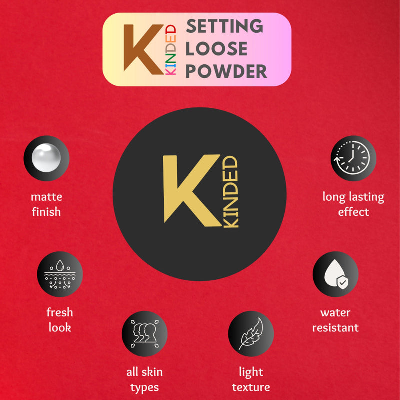 KINDED Setting Loose Powder - Lavender Purple