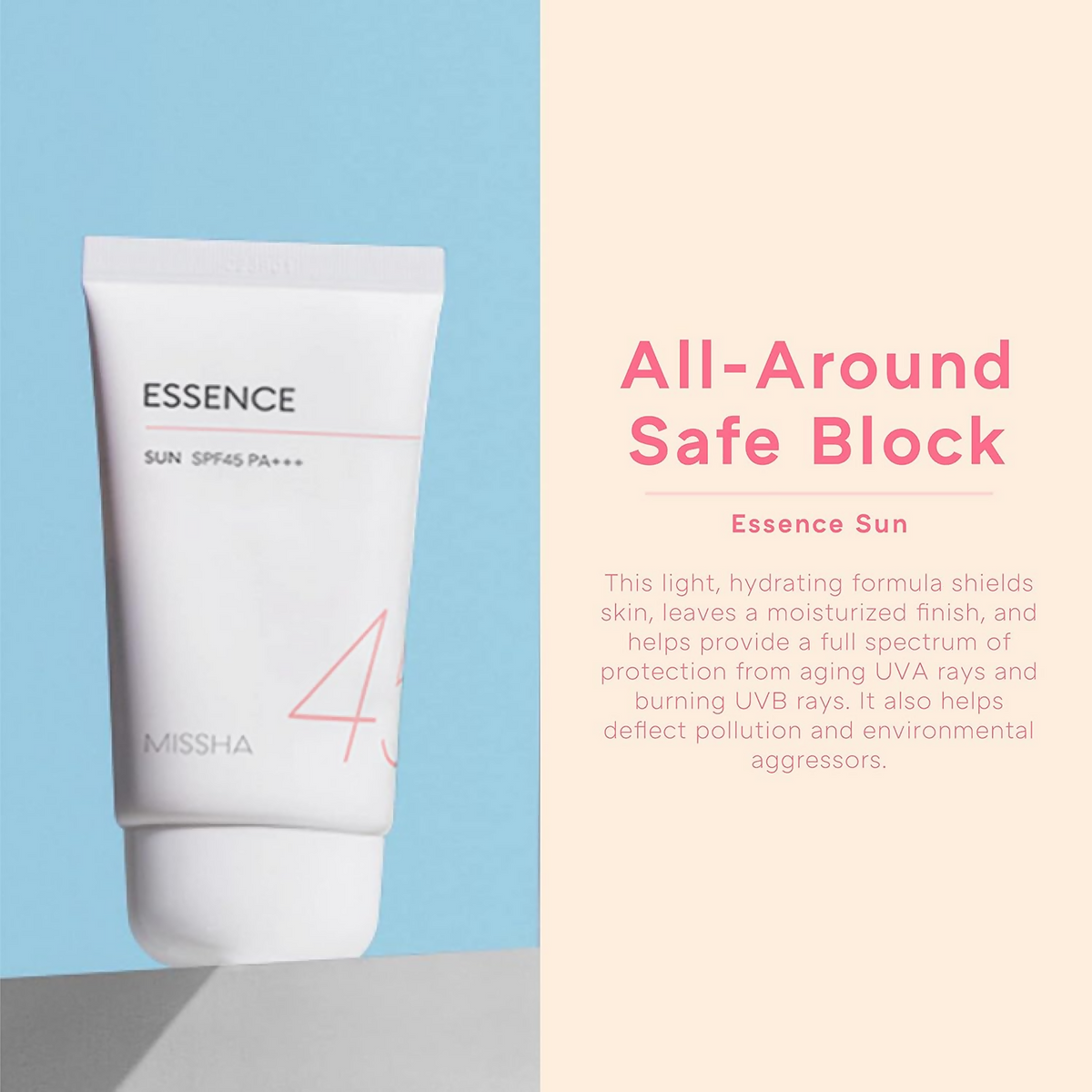 Missha Essence Sun Spf45 Pa+++