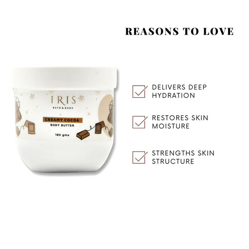 IRIS COSMETICS Bath & Body Creamy Cocoa Body Butter
