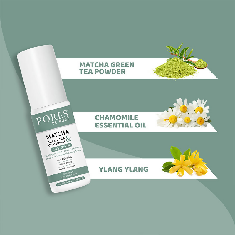Pores Be Pure Matcha Green Tea Face Toner