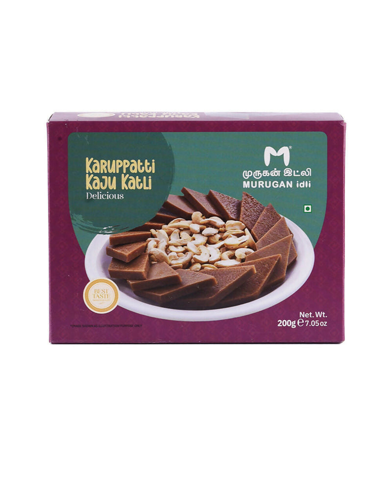 Murugan Idli Karuppatti Kaju Kathli