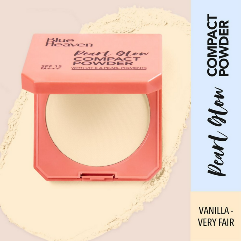 Blue Heaven Pearl Glow Compact - Vanilla