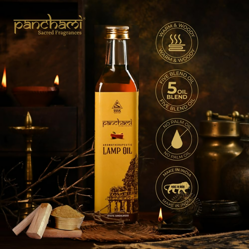 Panchami Sacred Fragrances - Sandalwood Lamp Oil
