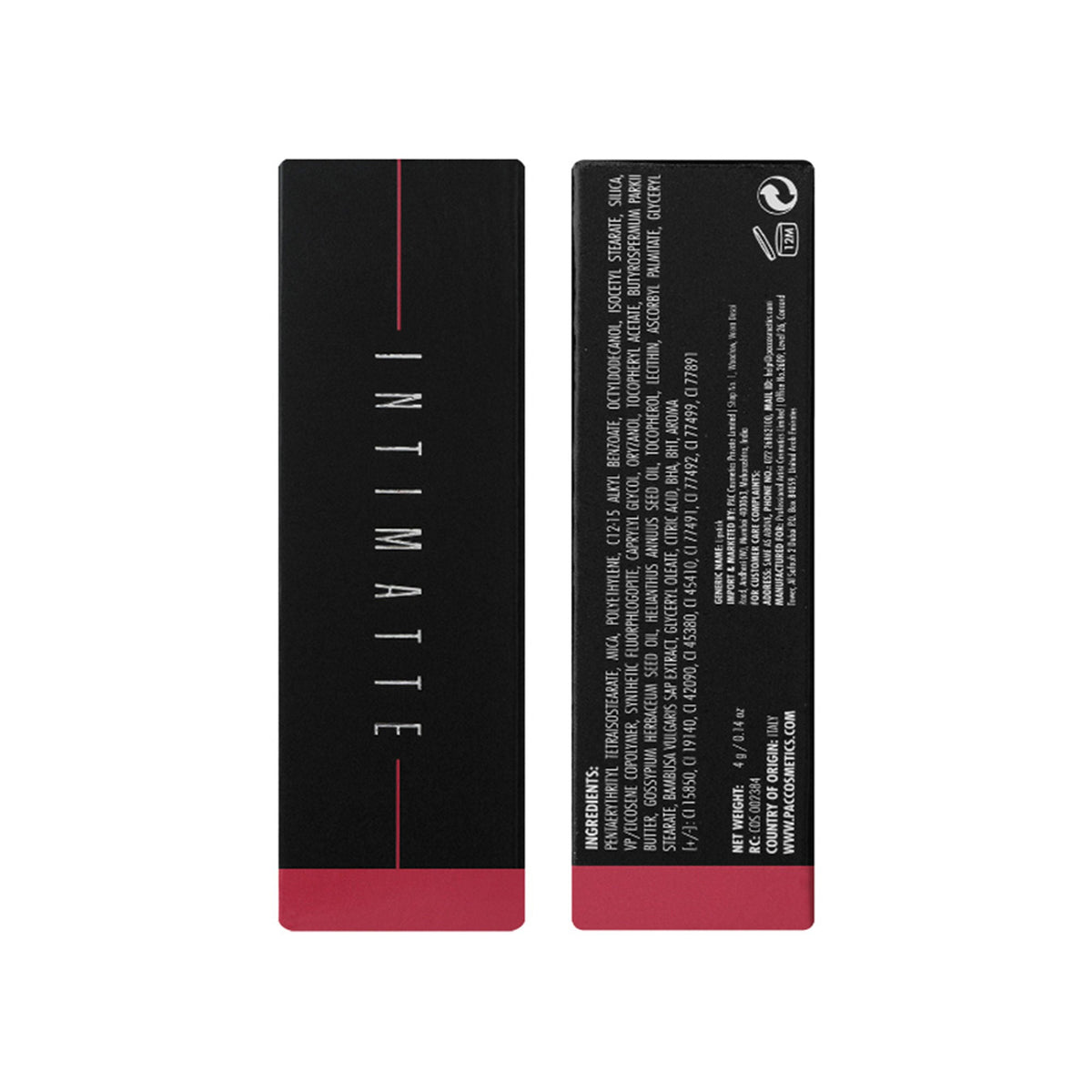 PAC Studio Intimatte Lipstick - Skip A Beat