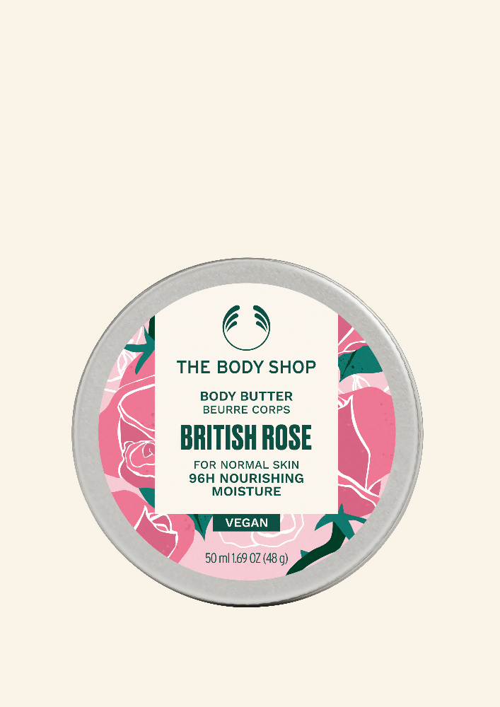 The Body Shop Floral British Rose Bloom Gift Box Kit
