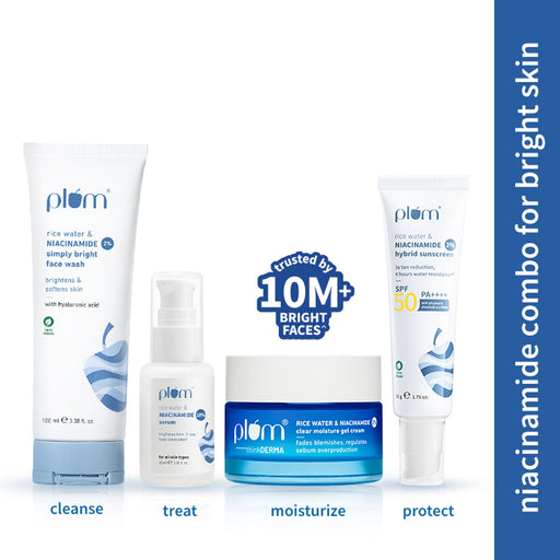 Plum Besteller Niacinamide CSMS Combo for Bright & Non-Oily Hydration