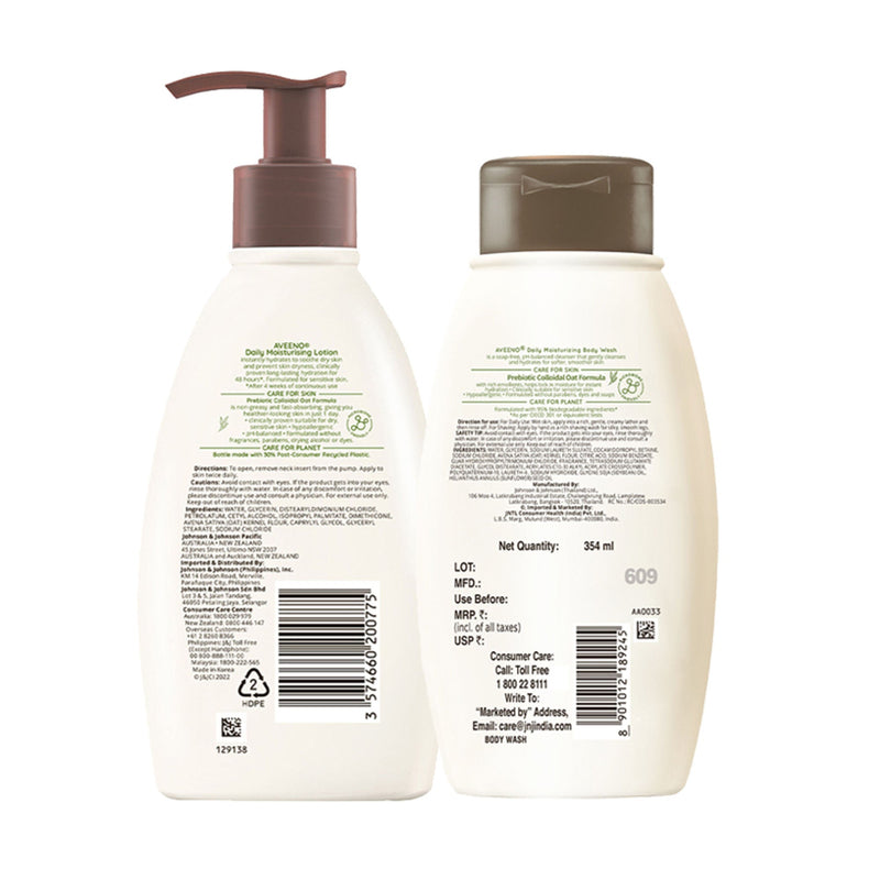 Aveeno Daily Moisturizing Combo