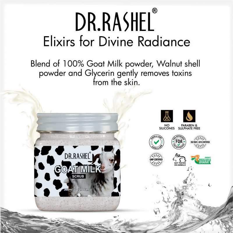 Dr.Rashel Goat Milk Scrub For Face And Body