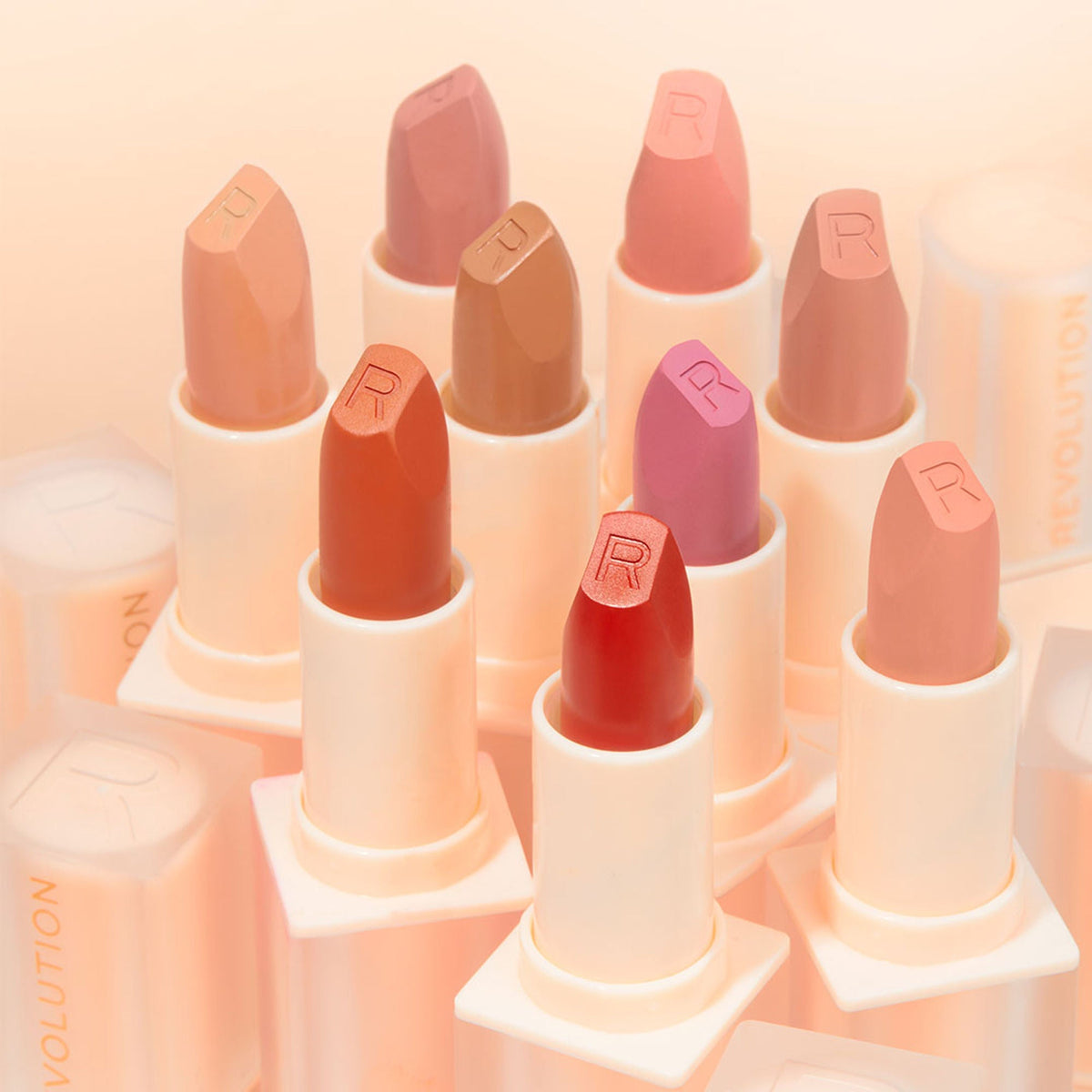 Makeup Revolution Lip Allure Soft Satin Lipstick - Material Girl Wine