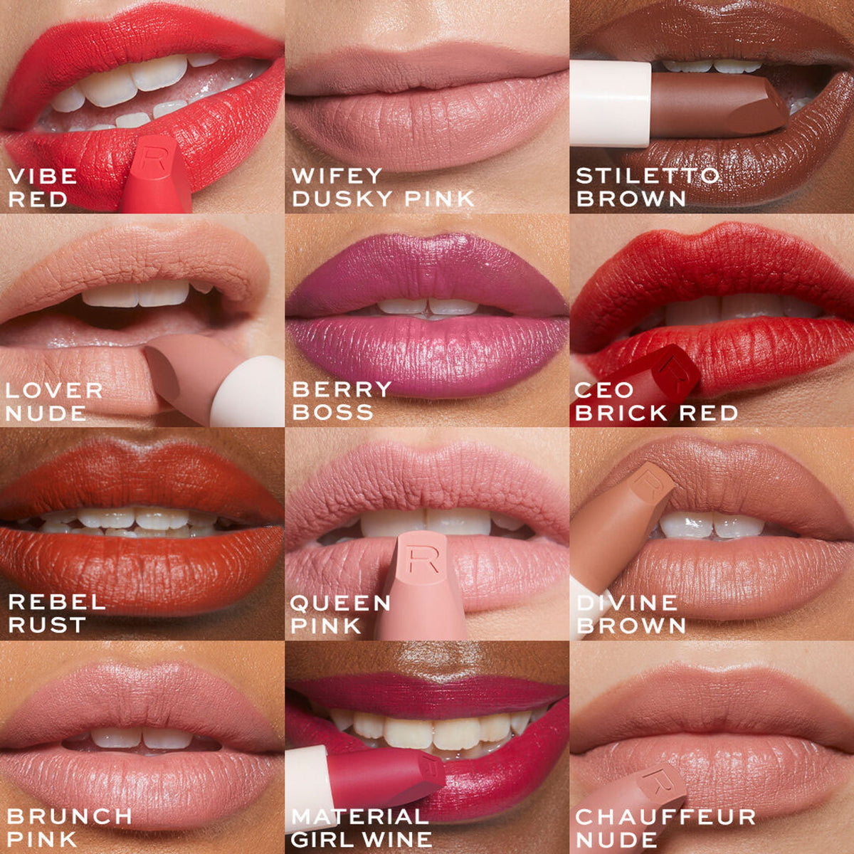 Makeup Revolution Lip Allure Soft Satin Lipstick - Divine Brown