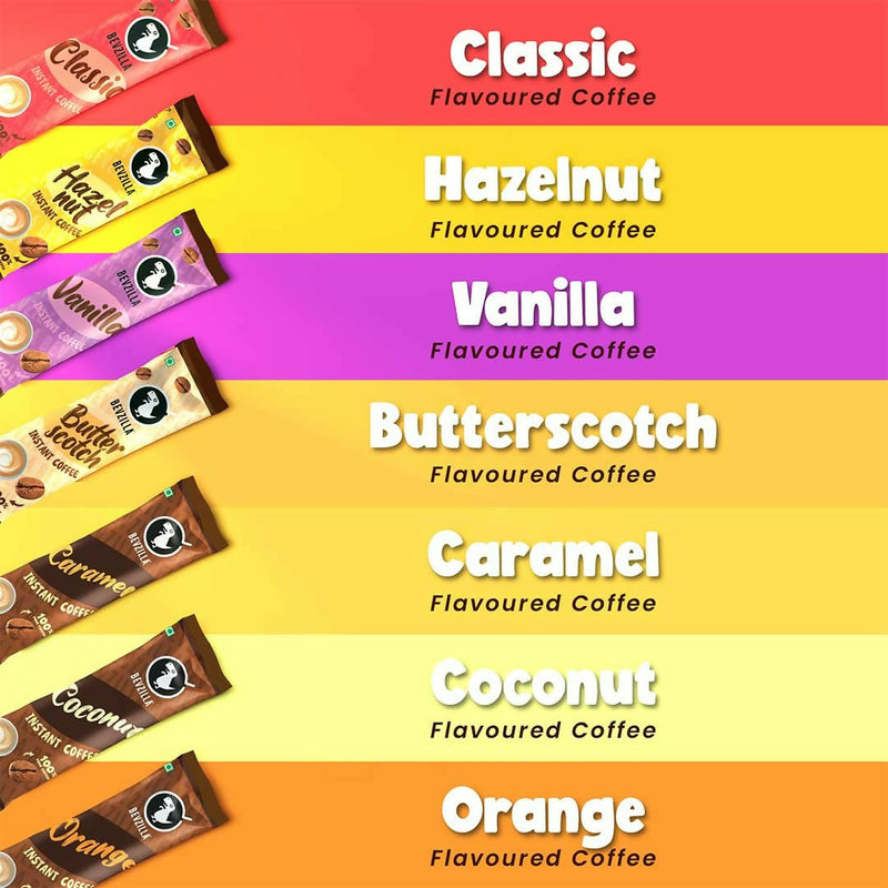 Bevzilla 84 Sachets Assorted Coffee Powder Box